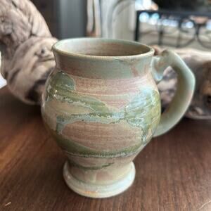 Stacy Kaat Mug Live Out Loud Handmade Pottery Signed